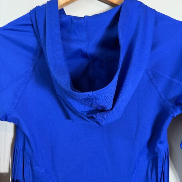 Free People FP Movement Playin for Keeps Track Jacket Women XS Blue Full Zip NWT - Picture 13 of 16